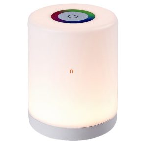   Lampă decorativă LED reglabilă, portabilă 11 cm - Tipy Rábalux 74209, comutator tactil, USB C, cablu de 0,3 m, 3000 K, 50 lm, 0,8 W, 5 V