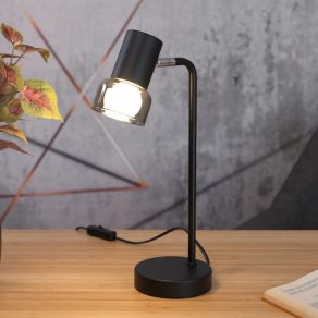   Lampă de masă cu margine din sticlă, 38 cm - Hatice Rábalux 74278