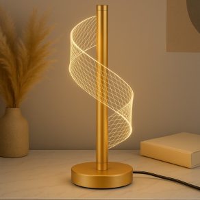   Lampă LED spirală de birou, 33 cm - Zofrael Rábalux 74416 3000 K, 450 lm, 6 W