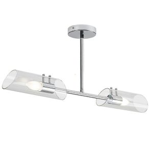   Corp de iluminat modern pentru baie, cu 2 prize, cromat - Teodoro Rábalux 75030