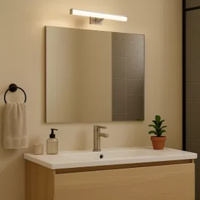   Lampă LED de perete pentru baie - Oliro Rábalux 75048 4000 K, 640 lm, 6 W