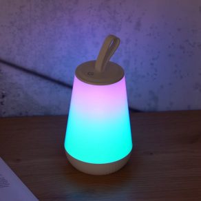   Lampă decorativă portabilă cu tranziții de culoare reglabile - Franco-RGB Rábalux 76019, reîncărcabilă, USB, comutator tactil, 3000 K, 100 lm, 2 W