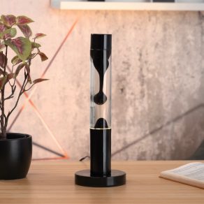 Lampa cu lavă, 39 cm, negru - Lavastic Rábalux 76027
