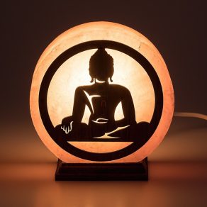   Lampă de sare cu model Buddha - Zenova Rábalux 76033 cu soclu 1xE14