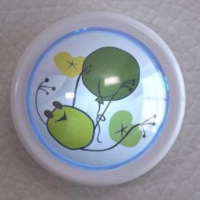   Lumină de veghe cu buton pentru camera copiilor, broască - Froggo Rábalux 76071