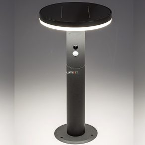   Lampă de podea LED pentru exterior, alimentată cu energie solară, cu senzor de mișcare, 38 cm - Alaska Rábalux 77018