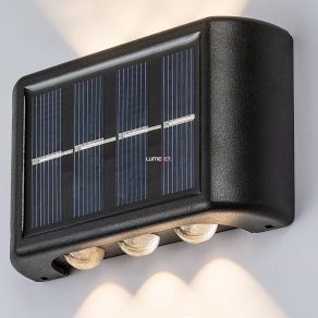   Lampă LED solară de exterior pentru perete - Kangton Rábalux 77024