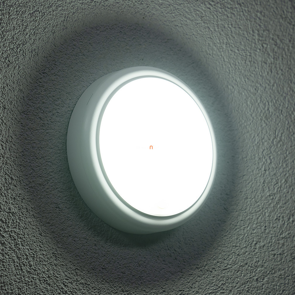 Lampă LED de exterior cu senzor de mișcare, alb - Hitura Rábalux 77029