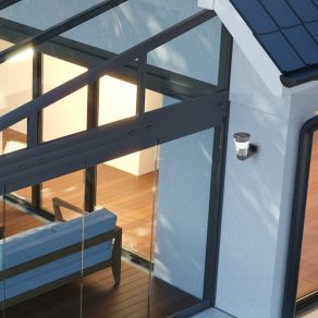   Aplică LED cu senzor de mișcare, alimentată cu energie solară - Angers Rábalux 77037