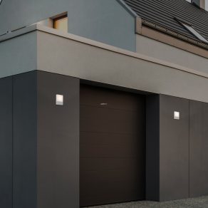   Lampă LED albă pentru exterior, design plat - Gimone Rábalux 77098