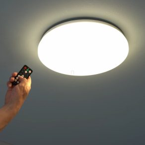   Lampă LED de tavan cu senzor de mișcare pentru exterior - Lowar Rábalux 77139