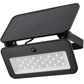   Aplică de perete cu senzor de mișcare pentru exterior, alimentată cu energie solară - Tarcal Rábalux 77160