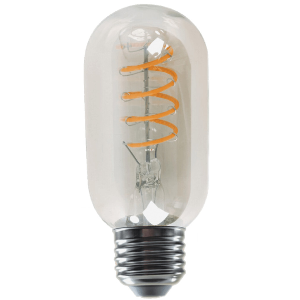 E27 filament LED 4 W, alb rece