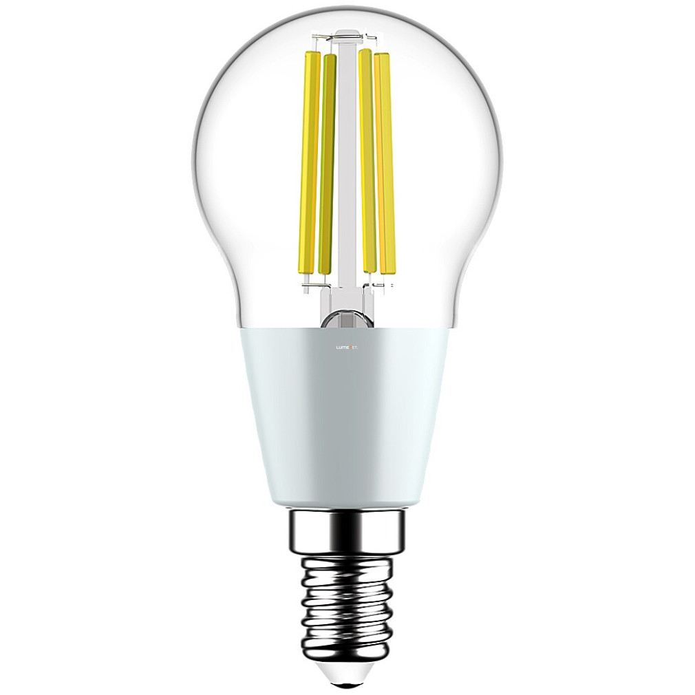 E14 filament LED 2 W, alb rece