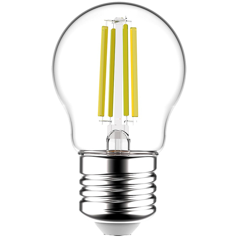 E27 filament LED 2 W, alb rece