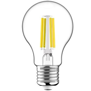LED cu filament E27 4 W, alb cald