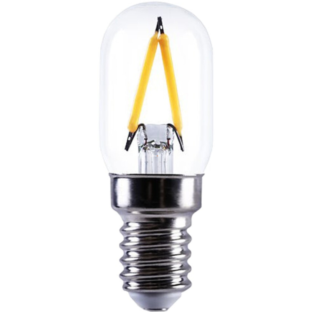 E14 filament LED 2 W, alb rece