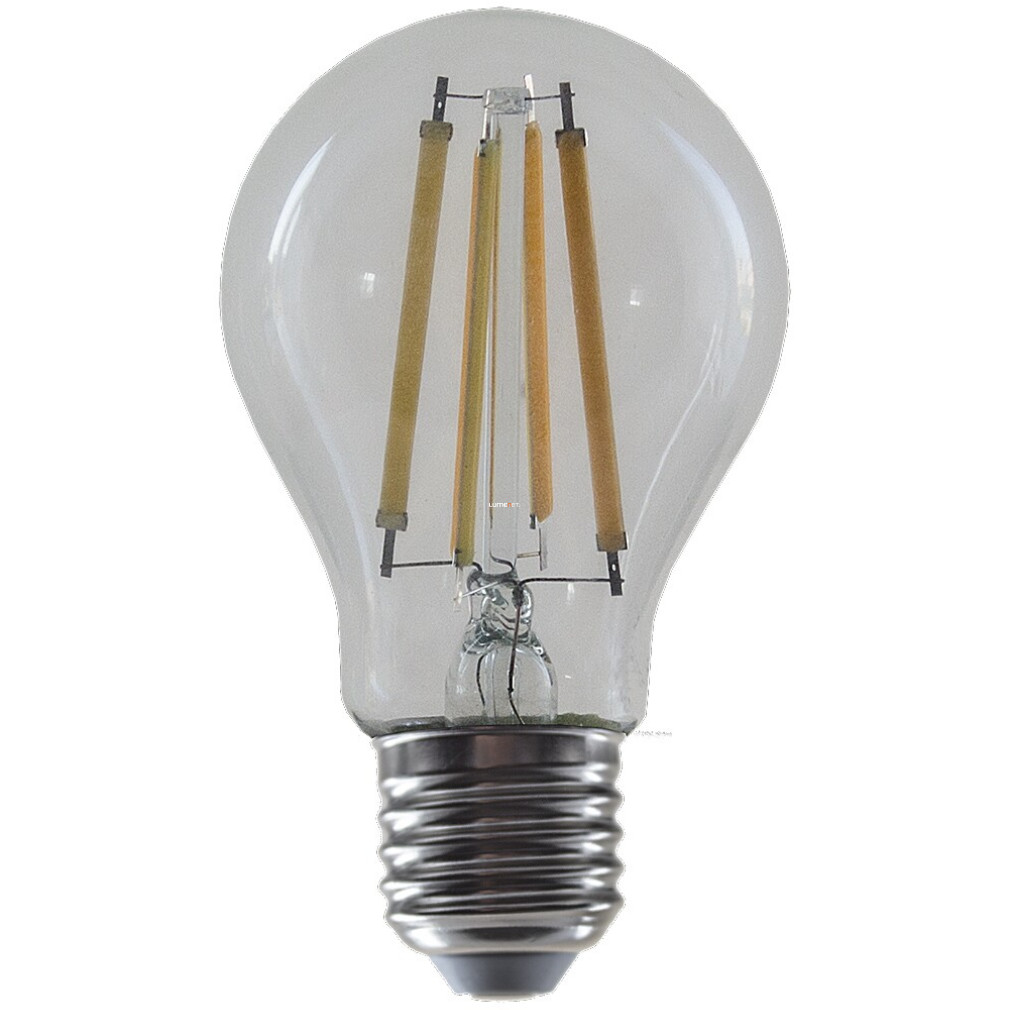 E27 filament LED 8 W, alb cald