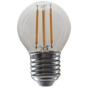 LED cu filament E27 4 W, alb cald