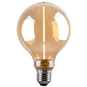 Filament LED E27, 3 W, 170 lm, nuanță chihlimbar