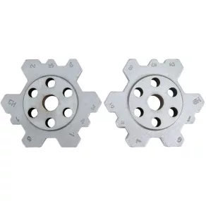   Ștampilă Tracon pentru matrița de presare HX120B, profil hexagonal 10-120 mm² HX120B-FEJ