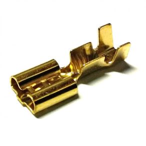   Tracon CSH6-B Manșon conector neizolat 6,3 x 0,8 mm 100 buc./pachet