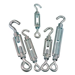 Ochi de tensionare a cablului Tracon + cârlig 5x70 FSH570