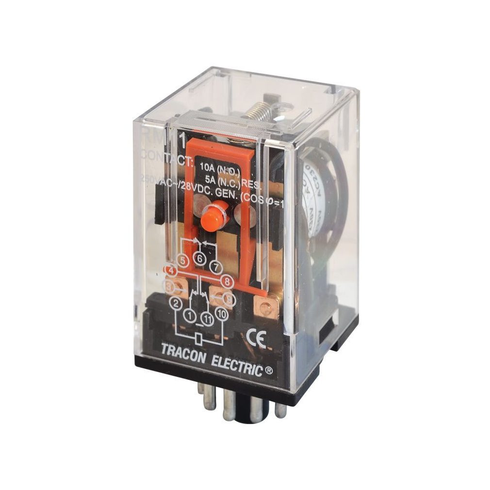 Relé R15/3P 24V DC RM11-24DC