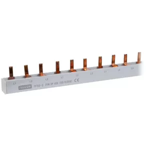 Șină de distribuție Tracon 3F, max. 63 A, TFSS-3
