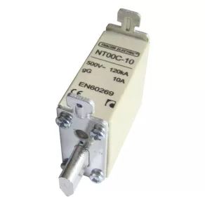   Asigurare cu cuțit Tracon cu caracteristică gG 00C 63A NT00C-63