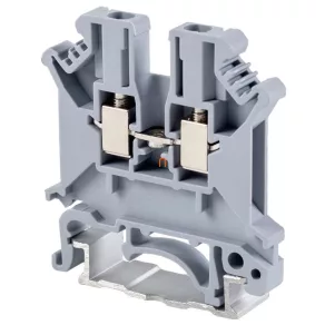   Conector industrial de serie pentru conductori de fază, cu șurub, pentru șină, gri, 800 V c.a., 32 A, TSKA2,5 Tracon