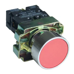 Buton Tracon NYGBA42P, roșu 1NC