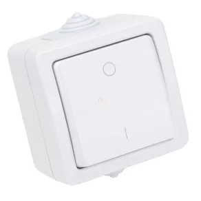   Întrerupător bipolar de exterior 10 A, IP54, (102) TR-PH04 Tracon