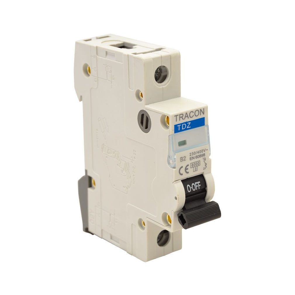 Tracon disjunctor 1P C 25A 6kA (TDZ-1C-25)