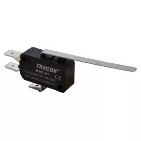   Microcomutator cu arc, 52 mm, 250 V/10(3) A, 6,3 x 0,8 mm, IP00 KW3-21 Tracon