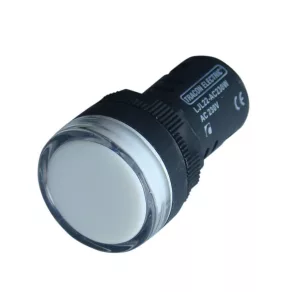   Lampă de semnalizare cu LED Tracon, albă, 230 V c.a./c.c., 16 mm, LJL16-WE