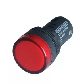   Lampă de semnalizare Tracon roșie, cu LED, LJL22-RF, 400 V c.a./c.c., 22 mm