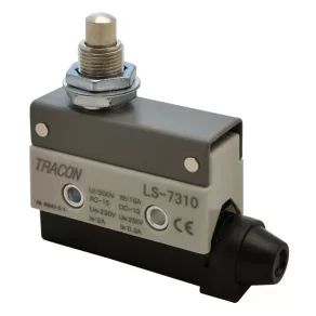   Comutator de poziție, conic, cu opritor 1×CO, 10 A/250 V c.a., 25 mm, IP40 LS7310 Tracon