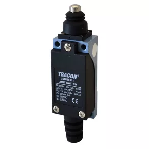   TRACON LSME8111 comutator de poziție cu buton conic, 1×NO + 1×NC, 5 A