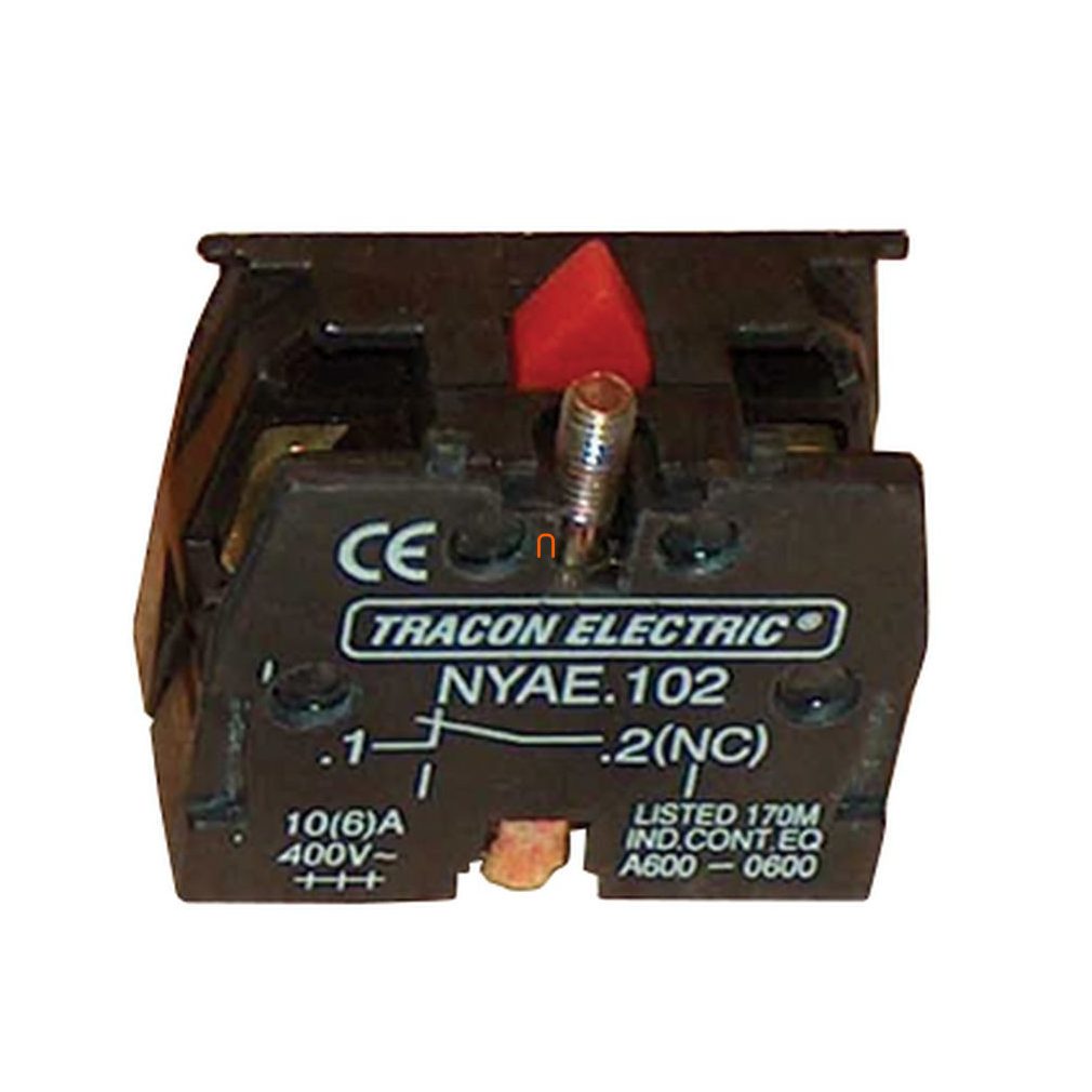TRACON Buton de contact cu deschidere, 400 V/ 3 A NYAE102