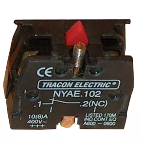   TRACON Element de contact de deschidere pentru buton, 400 V/ 3 A NYAE102
