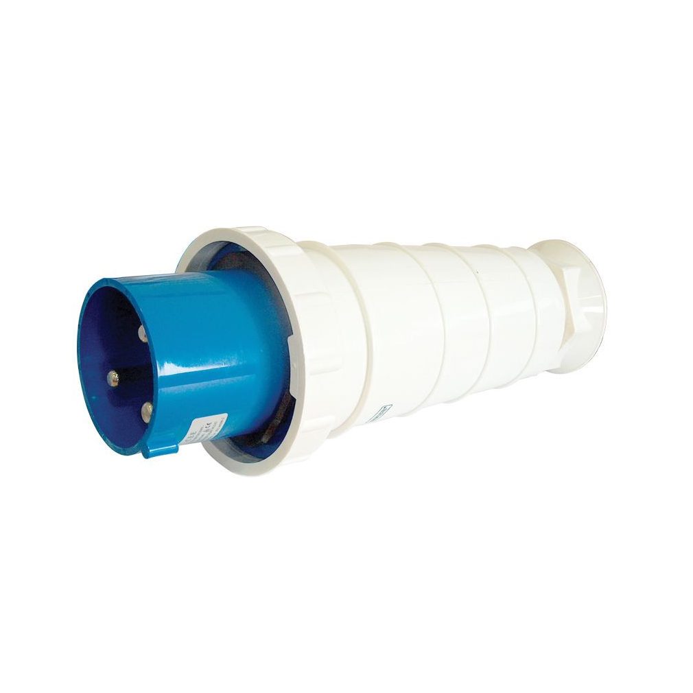 Conector industrial Tracon BDFH-632 cu 63A, 250V, IP67, 2P+E TICS-033