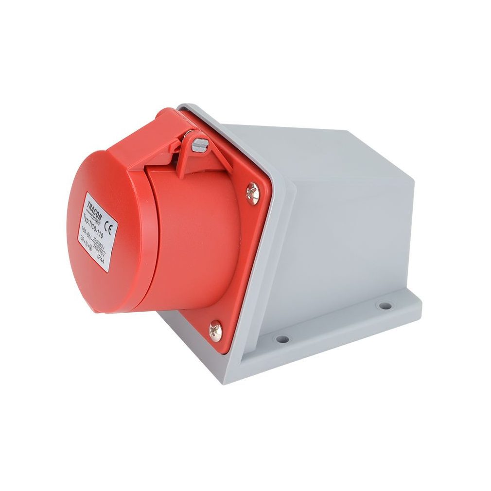 Conector industrial Tracon DAFR-164 5P 16A 400V IP44 conector fix TICS-115
