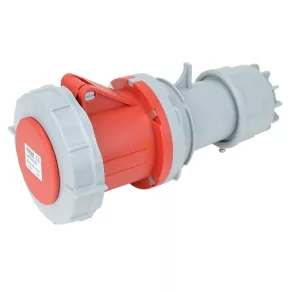   Conector industrial Tracon DAFH-633 4P 63A 400V IP67 cu mufă rabatabilă TICS-234H