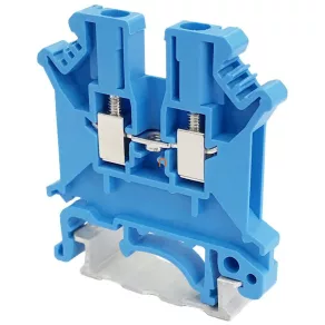   Conector industrial de serie pentru conductori de fază, cu șurub, pentru șină, albastru, 800 V c.a., 32 A, TSKA2,5-K Tracon
