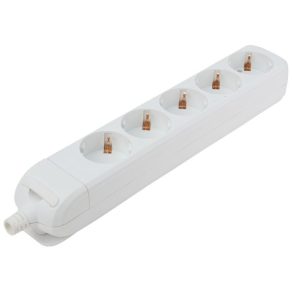   Priză multiplă reconectabilă Tracon 5 SHUKO, 16 A fără cablu HUR-05