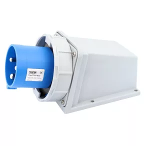   Conector industrial Tracon DFR-632 cu cleme de fixare 2P+E TICS-533 63 A, IP67