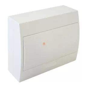   Tracon distribuitor mic de perete, cu un singur rând, 12 module, cu ușă completă, IP40, cu șină PE/N, EDFKN-12/1