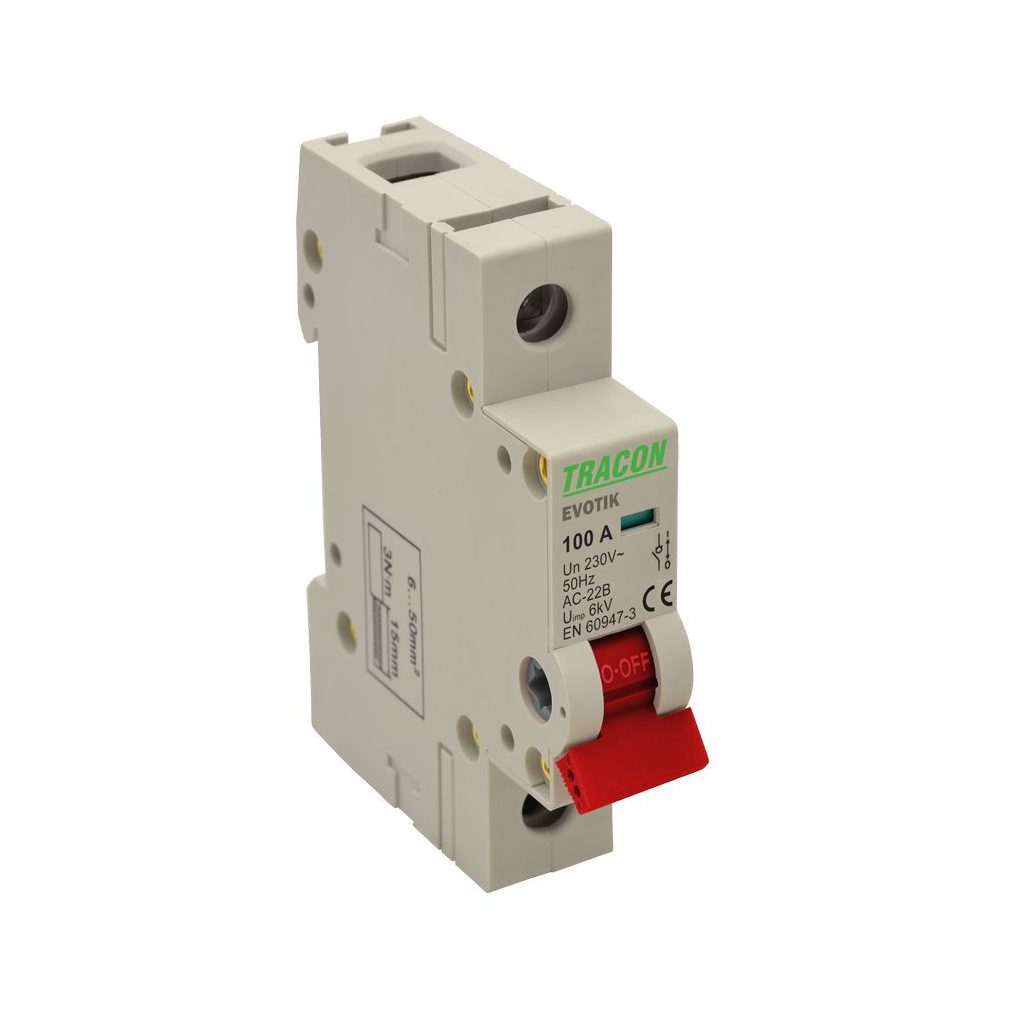Tracon întrerupător de separare TIK1-25 1p. 25A