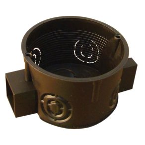   Cutie din plastic Tracon 65 mm, perforată, stivuibilă, adâncime 41 mm, D60S